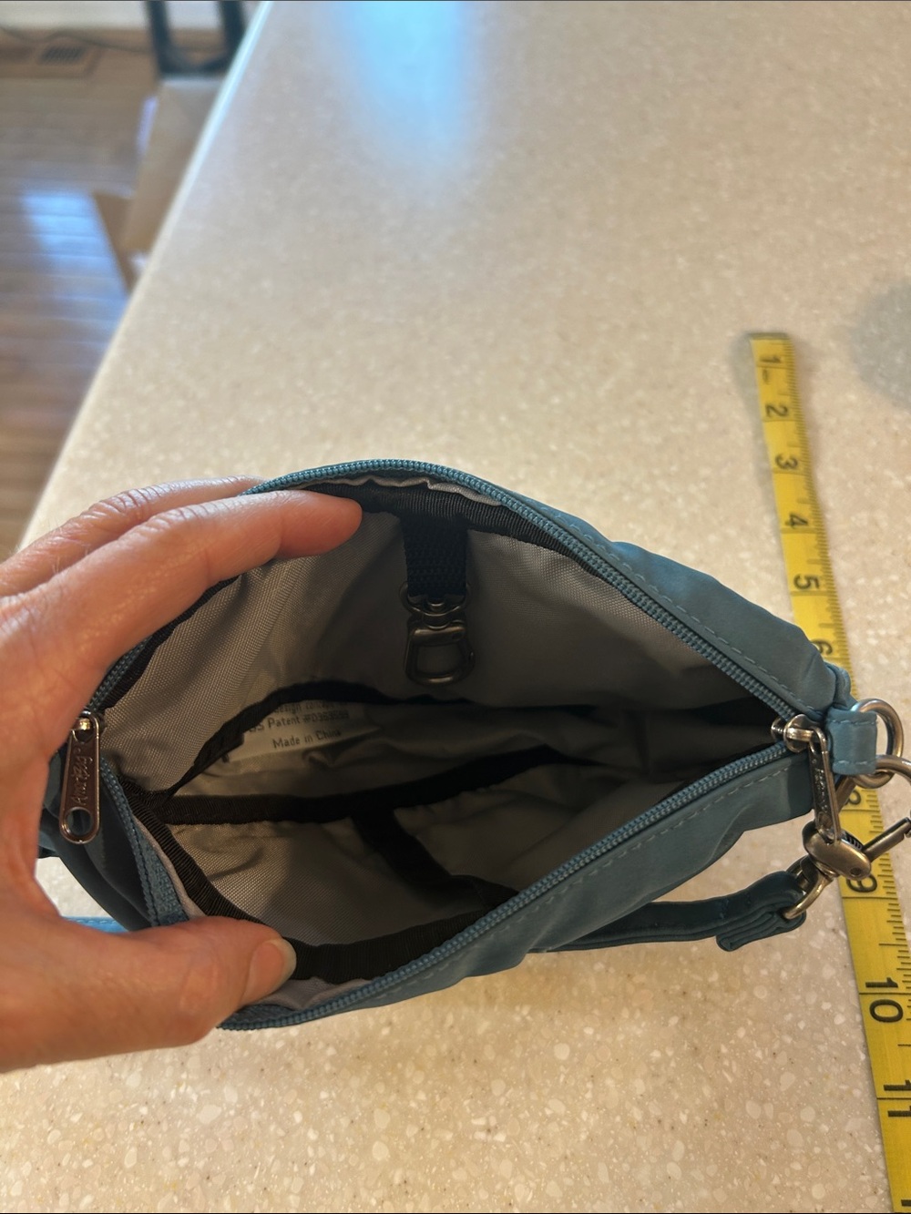 AmeriBag Healthy Back Bag and matching baglett blue - Picture 7 of 9